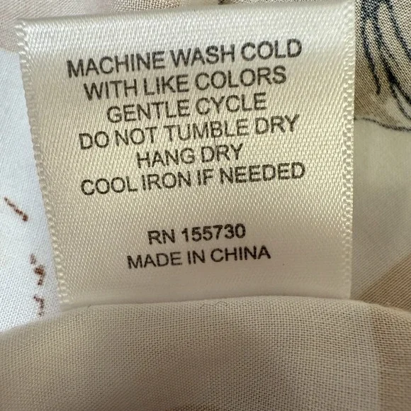 Jane and Delancey Dog Print Button Up Shirt Womens Frenchie Poodle Corgy Med Art - Picture 15 of 16